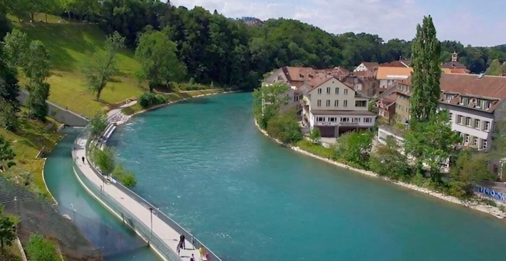 Aare river