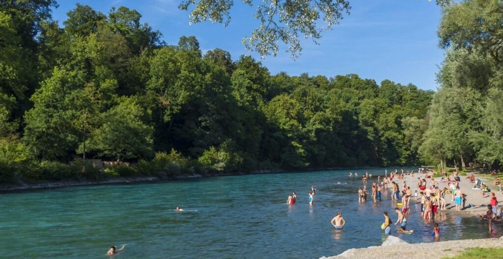 Aare river